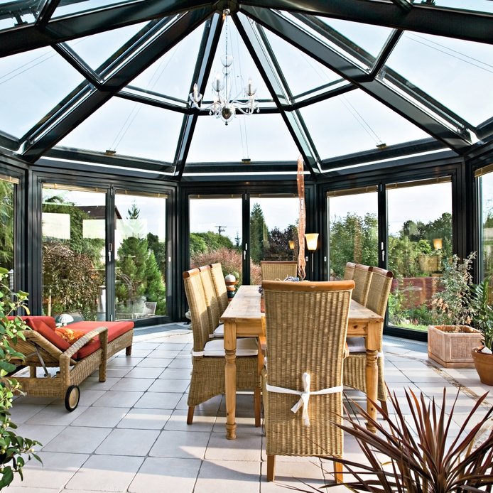 Warmwintergarten // Wohnwintergarten