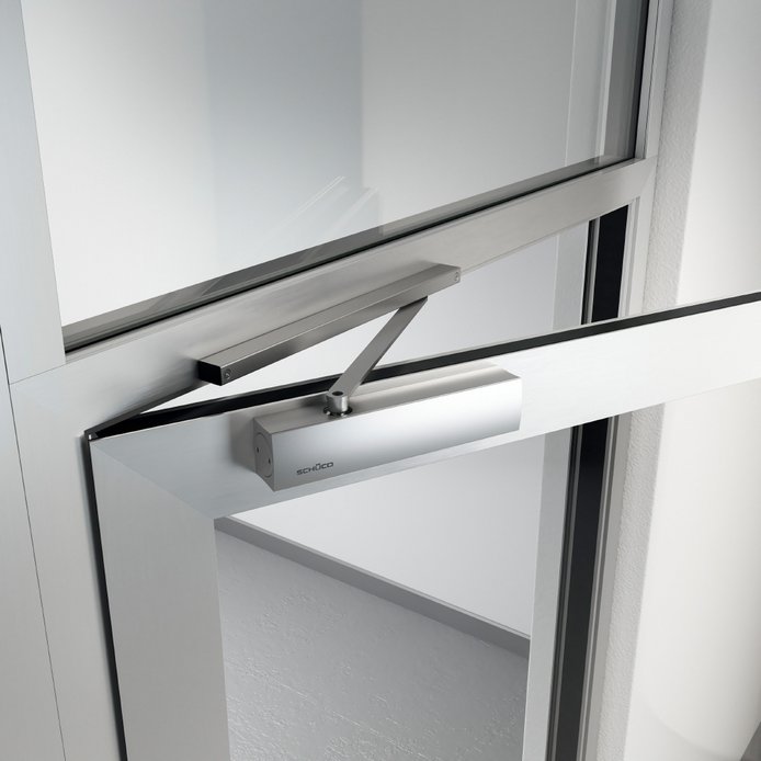 Komponente 4: Türschließer und Verriegelung